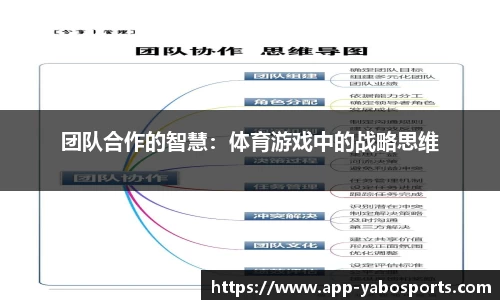 团队合作的智慧：体育游戏中的战略思维